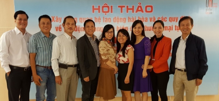 UNI Apro and Vietnam Commerce Network members 