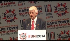 Embedded thumbnail for Joe de Bruyn speech at UNI World Congress 