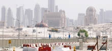 Qatar construction site: concerns are raised about poor labour standards  